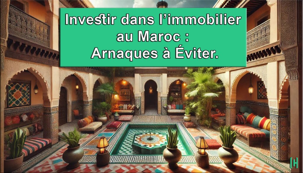 Investir dans l’immobilier au Maroc : Conseils pratiques et arnaques à éviter.