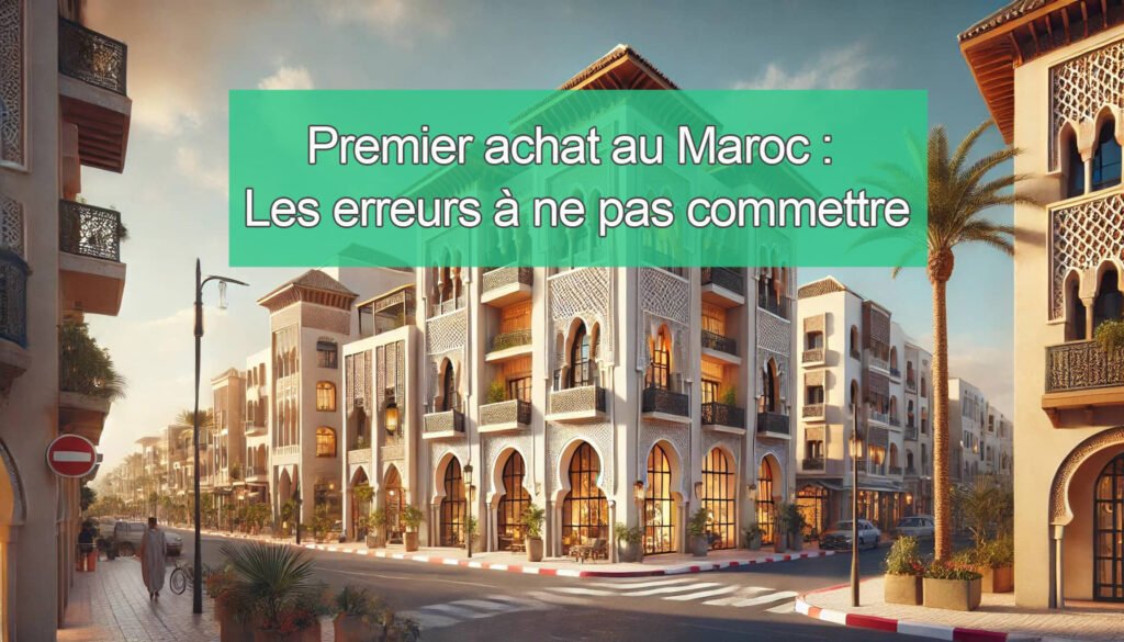 Premier achat au Maroc : Les erreurs à ne pas commettre