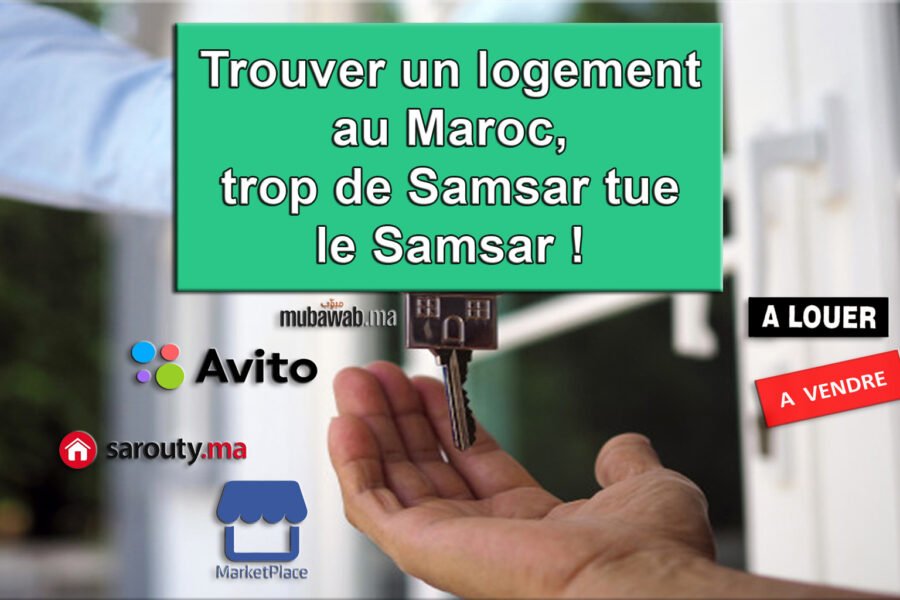 Trouver un logement au Maroc, avec ou sans agent immobilier.